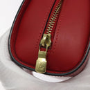 LOUIS VUITTON Epi Dauphine GM Pouch Red M48457 LV Auth 115286-8
