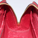 LOUIS VUITTON Epi Dauphine GM Pouch Red M48457 LV Auth 115286-17