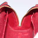 LOUIS VUITTON Epi Dauphine GM Pouch Red M48457 LV Auth 115286-18