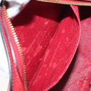 LOUIS VUITTON Epi Dauphine GM Pouch Red M48457 LV Auth 115286-11