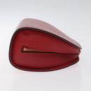 LOUIS VUITTON Epi Dauphine GM Pouch Red M48457 LV Auth 115286-3
