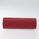LOUIS VUITTON Epi Dauphine GM Pouch Red M48457 LV Auth 115286-6