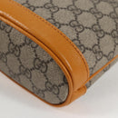 GUCCI GG Supreme Shoulder Bag PVC Beige Gold 660304 Auth 115292M-17