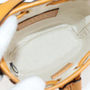 GUCCI GG Supreme Shoulder Bag PVC Beige Gold 660304 Auth 115292M-10