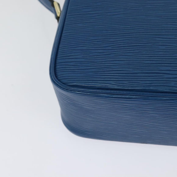 LOUIS VUITTON Epi Trocadero 27 Shoulder Bag Blue M52315 LV Auth 115297A