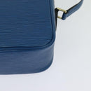 LOUIS VUITTON Epi Trocadero 27 Shoulder Bag Blue M52315 LV Auth 115297A-17