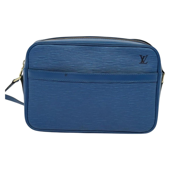 LOUIS VUITTON Epi Trocadero 27 Shoulder Bag Blue M52315 LV Auth 115297A