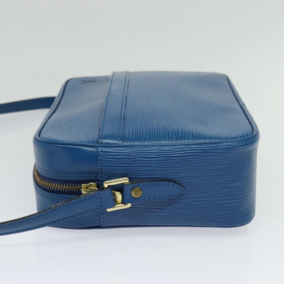 LOUIS VUITTON Epi Trocadero 27 Shoulder Bag Blue M52315 LV Auth 115297A