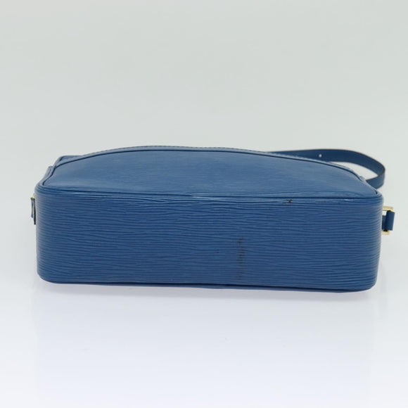 LOUIS VUITTON Epi Trocadero 27 Shoulder Bag Blue M52315 LV Auth 115297A