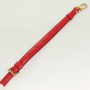 LOUIS VUITTON Epi Adjustable Shoulder Strap 36.6""-43.3"" Red LV Auth 115298-6