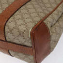 CELINE Macadam Canvas Hand Bag Beige Auth 115341-12