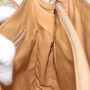 CELINE Macadam Canvas Hand Bag Beige Auth 115341-19