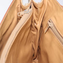 CELINE Macadam Canvas Hand Bag Beige Auth 115341-20