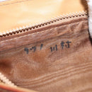 CELINE Macadam Canvas Hand Bag Beige Auth 115341-23