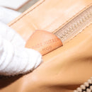 CELINE Macadam Canvas Hand Bag Beige Auth 115341-25