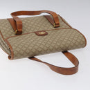 CELINE Macadam Canvas Hand Bag Beige Auth 115341-6
