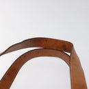 CELINE Macadam Canvas Hand Bag Beige Auth 115341-8