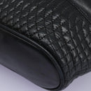 BALLY Hand Bag Leather Black Auth 115343-13