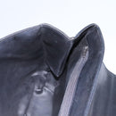 BALLY Hand Bag Leather Black Auth 115343-19