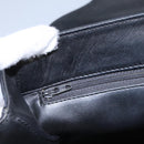 BALLY Hand Bag Leather Black Auth 115343-22