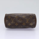 LOUIS VUITTON Monogram Mini Speedy Hand Bag M41534 LV Auth 115363-6