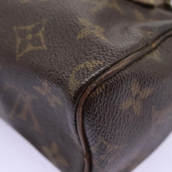 LOUIS VUITTON Monogram Mini Speedy Hand Bag M41534 LV Auth 115363