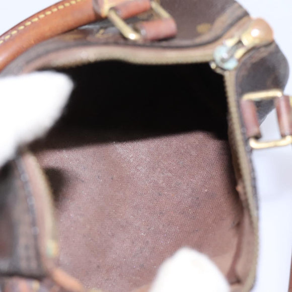 LOUIS VUITTON Monogram Mini Speedy Hand Bag M41534 LV Auth 115363