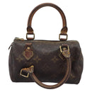 LOUIS VUITTON Monogram Mini Speedy Hand Bag M41534 LV Auth 115363-2