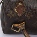 LOUIS VUITTON Monogram Mini Speedy Hand Bag M41534 LV Auth 115363-3