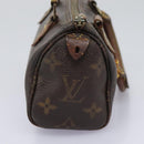 LOUIS VUITTON Monogram Mini Speedy Hand Bag M41534 LV Auth 115363-4