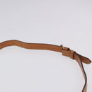 CELINE Macadam Canvas Shoulder Bag PVC Leather Brown Auth 115367-14