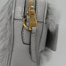 Miu Miu Shoulder Bag Gray Auth 115374AM-8