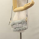 Miu Miu Shoulder Bag Gray Auth 115374SAM-23