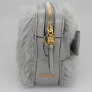 Miu Miu Shoulder Bag Gray Auth 115374AM-4