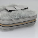 Miu Miu Shoulder Bag Gray Auth 115374SAM-5