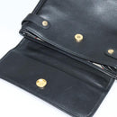 Burberrys Hand Bag Leather 2way Black Auth 115392-10