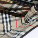 Burberrys Hand Bag Leather 2way Black Auth 115392-18