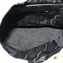 Salvatore Ferragamo Backpack Suede Peppermint Gold Auth 115402-11