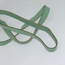 Salvatore Ferragamo Backpack Suede Peppermint Gold Auth 115402-7