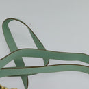 Salvatore Ferragamo Backpack Suede Peppermint Gold Auth 115402-8