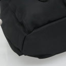 Gianni Versace Backpack Nylon Black Auth 115404-11