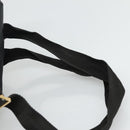 Gianni Versace Backpack Nylon Black Auth 115404-8