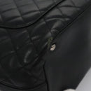 CHANEL Matelasse Cambon Line Shoulder Bag Leather Black CC Auth 115405-15