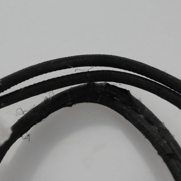 CHANEL Matelasse Cambon Line Shoulder Bag Leather Black CC Auth 115405