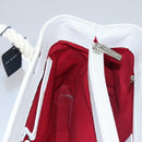 BURBERRY Hand Bag Canvas White Auth 115428-21