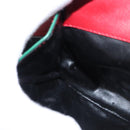 Salvatore Ferragamo Gancini Waist bag Leather Red Auth 115429-20