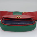 Salvatore Ferragamo Gancini Waist bag Leather Red Auth 115429-5