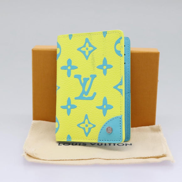 LOUIS VUITTON Monogram Playground Organizer Dupoch Card Case M82034 Auth 115468