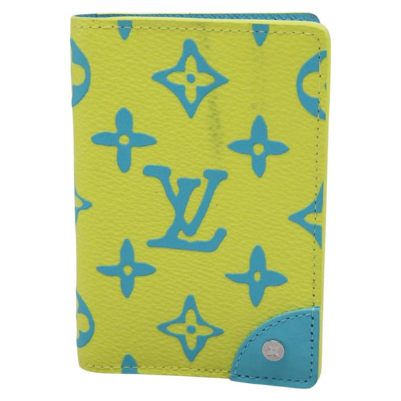 LOUIS VUITTON Monogram Playground Organizer Dupoch Card Case M82034 Auth 115468