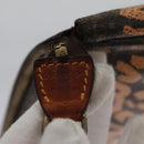 LOUIS VUITTON Monogram Graffiti Pochette Accessoires Orange M92193 Auth 115496-9